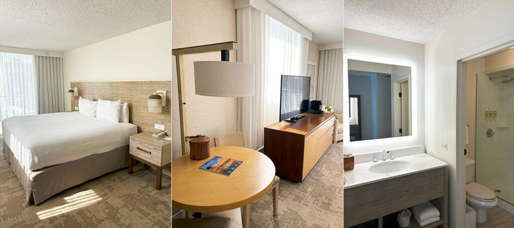 ホノルルアロヒラニ・リゾート・ワイキキ・ビーチ室内