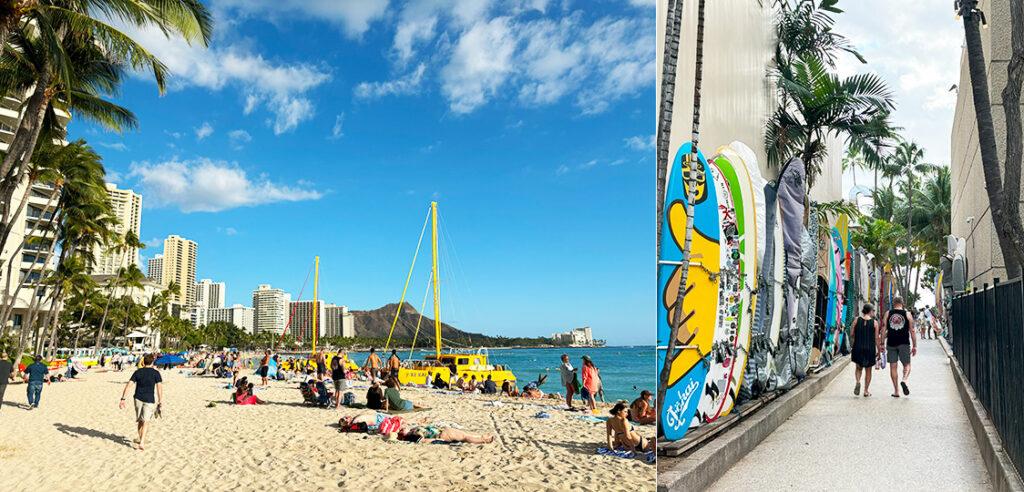 ホノルルワイキキビーチ