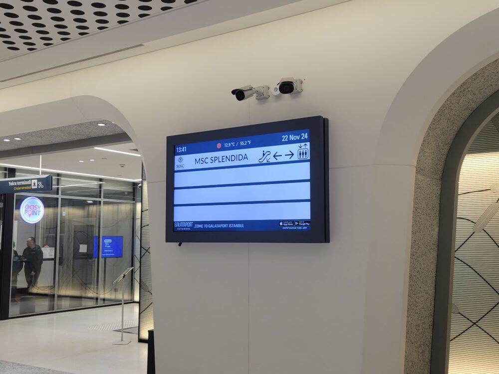 MSCスプレンディータの乗船情報を確認してチェックインへ