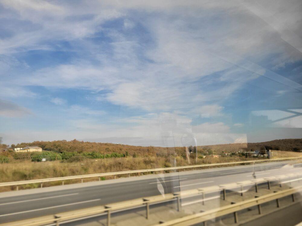 イスタンブール市内への道中