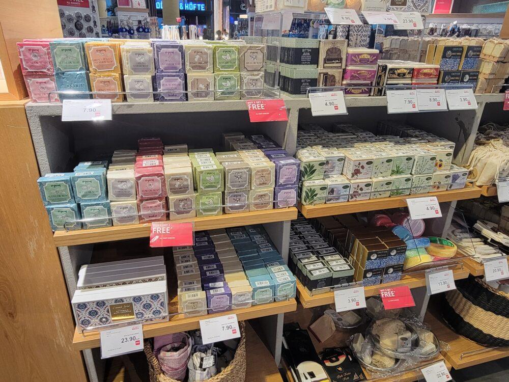 イスタンブール空港で売られているソープ