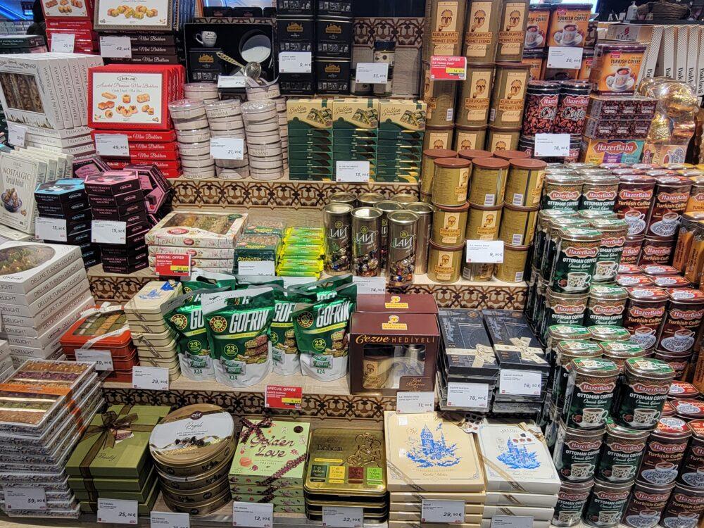 イスタンブール空港で売られているお菓子